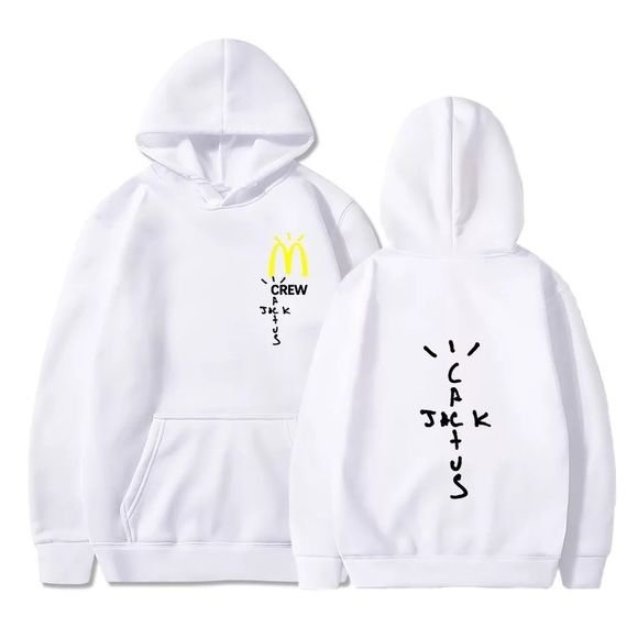 Hip Hop Hoodies Cactus Jack Swag Print Funny Women Men Hooded Sweatshirt