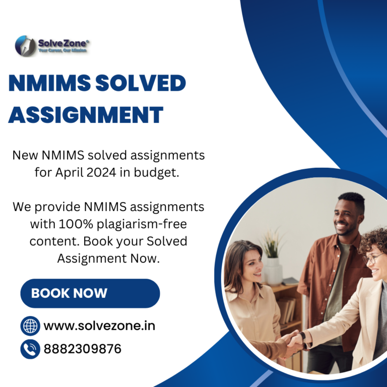 Nmims Solved Assignment