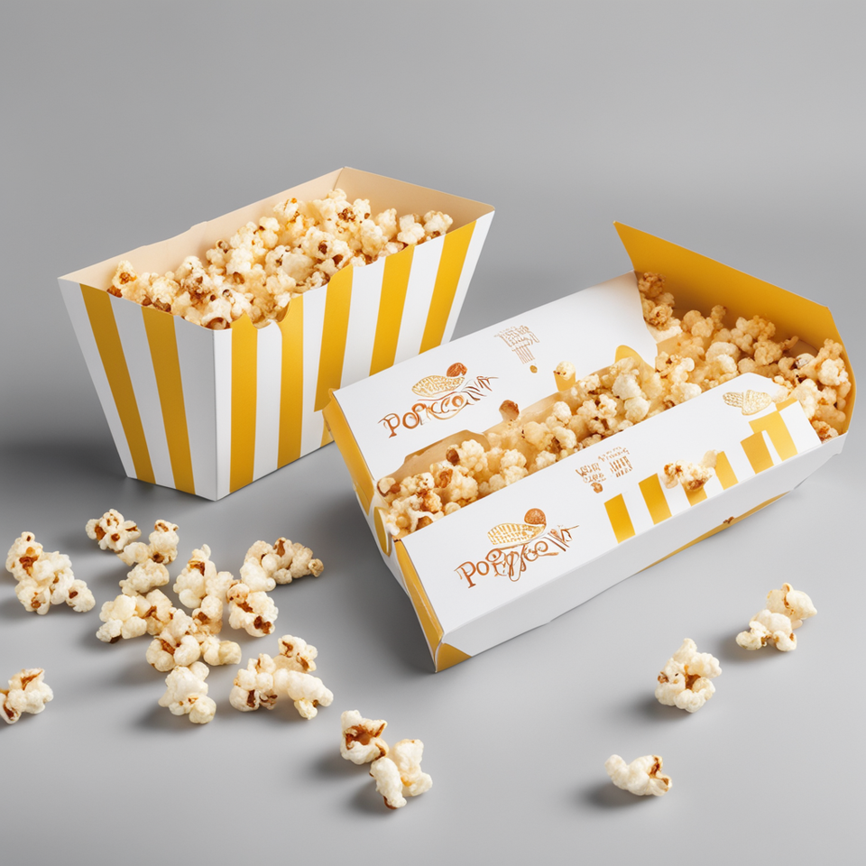 custom printed popcorn boxes