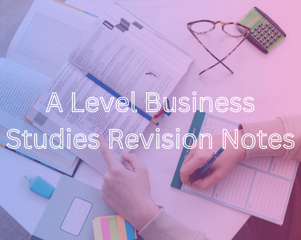 Market Analysis and Research: A Level Business Studies Revision Notes